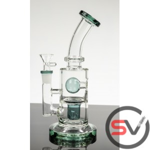 LIGHT BULB GLASS WATER PIPE 9inch